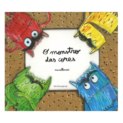 Livro O Monstro Das Cores Pop-up - Anna Llenas