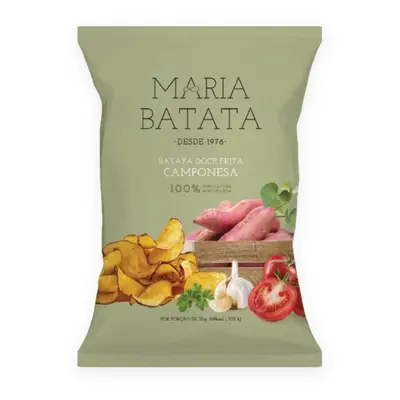 Batata Doce Frita Maria Batata Camponesa 100g