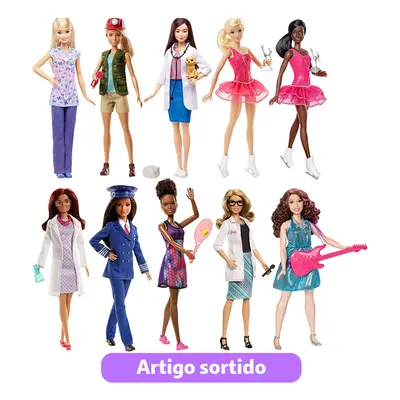 Boneca Barbie Tu Podes Ser Modelos Sortidos