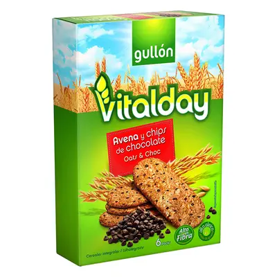 Bolacha Gullon Vitalday Aveia Chocolate 240g