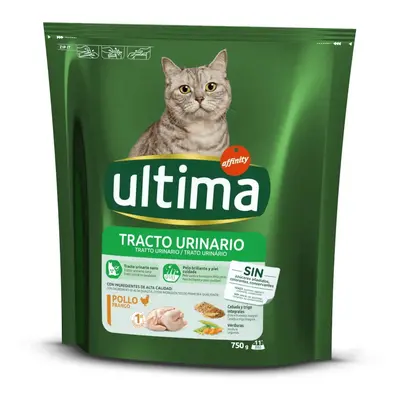 Ração Para Gato Ultima Trato Urinário Com Frango 750g