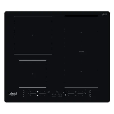 Placa De Indução Hotpoint Hb 4860b Ne Preta 60 Cm