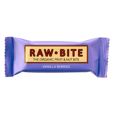 Barra Raw Bite Bagas E Baunilha 50g