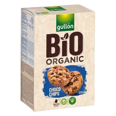 Bolacha Gullon Bio Organic Choco Chips 250g