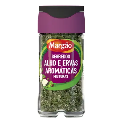 Especiarias Margão Segredos Alho E Ervas Aromáticas 40g