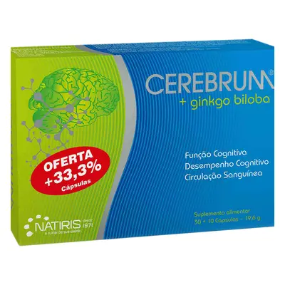 Suplemento Cerebrum Ginkgo Biloba 30 Capsulas Com Oferta 10capsulas