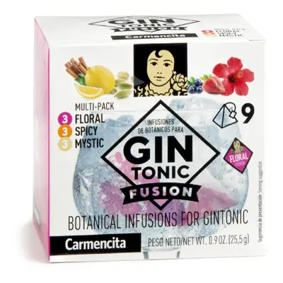 Especiarias Carmencita Para Gin 3 Sabores 25.5g