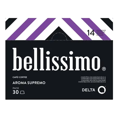 Cápsulas Café Bellissimo Aroma Supremo 30 Un