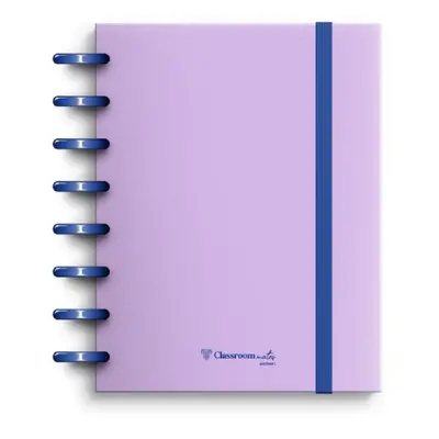 Caderno Ecosmart A4 Ambar Alfazema Com Capa Pp 100 Folhas