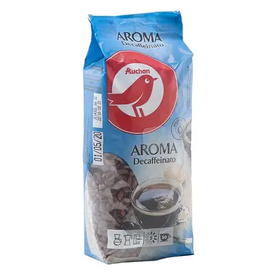 Café Auchan Em Grão Aroma Descafeinado Intensidade 5 250g