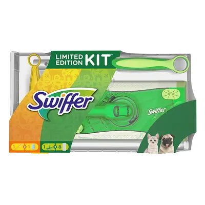 Mopa Swiffer Pet Kit + 8 Panos + Duster