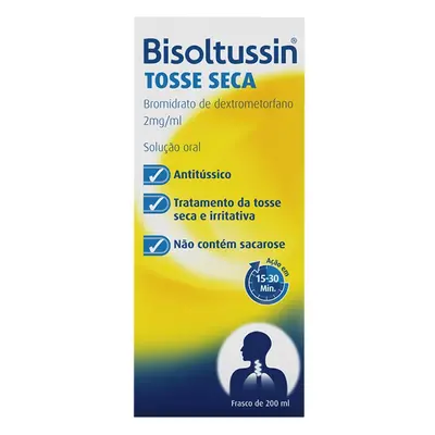 Xarope Bisoltussin Tosse Seca 2mg/ml 200ml