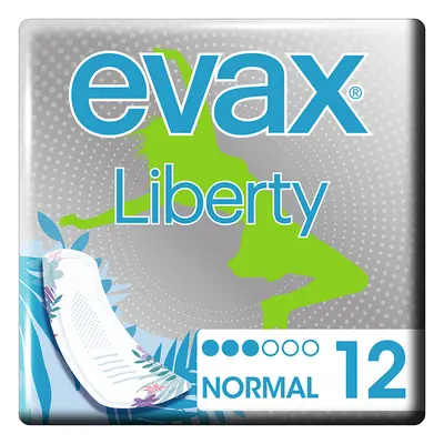 Pensos Higiénicos Liberty Normal Evax 12 Un