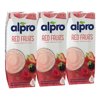 Bebida Alpro Soja Frutos Vermelhos 3x250ml