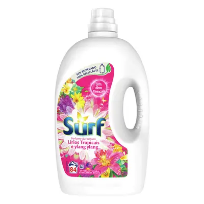 Detergente Máquina Roupa Líquido Surf Tropical 84d