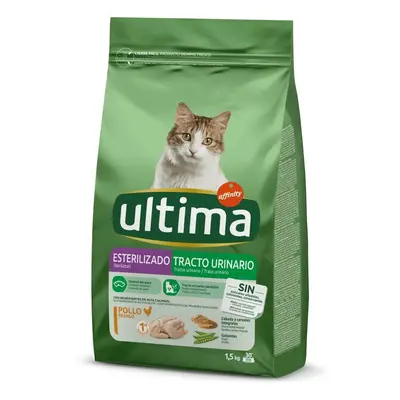 Ração Para Gato Ultima Esterilizado Trato Urinário Com Frango 1.5kg