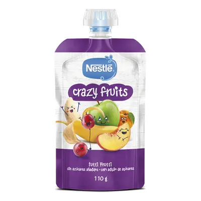 Frutas Nestlé Saquetas Crazy Fruits Tutti Frutti 110g