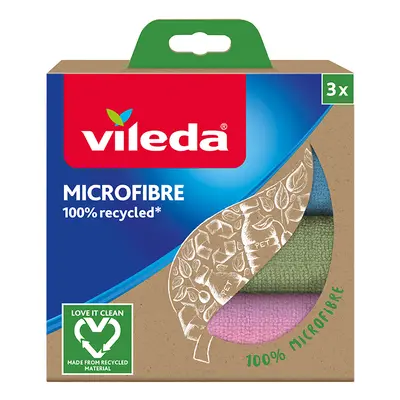 Pano Vileda Microfibras Reciclado 3un