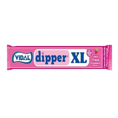 Gomas Vidal Dipper Xl Morango 10.5g