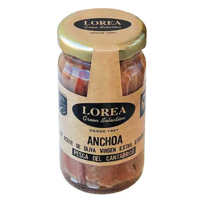 Anchovas Em Azeite Extra Ecológico Lorea 100g