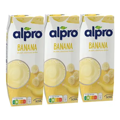 Bebida Alpro Soja Com Banana 3x250ml