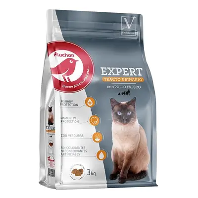 Ração Para Gato Auchan Expert Trato Urinário Rico Em Frango Fresco 3kg