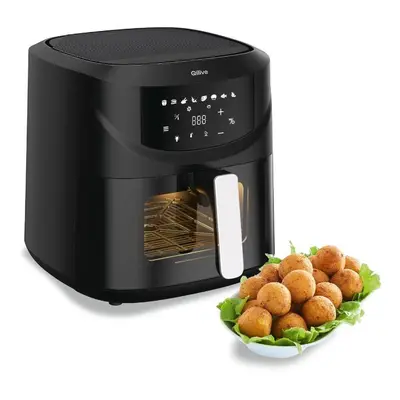 Fritadeira Sem Óleo Airfryer Qilive Q.5582 Digital Xl 7.6l