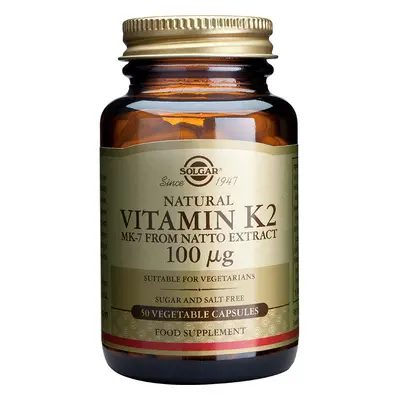 Suplemento Solgar Vit.k2 Natural 100mg 50 Capsulas