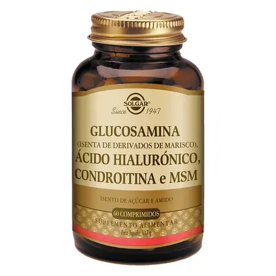 Suplemento Solgar Glucosa Hyalur Chondr 60 Capsulas