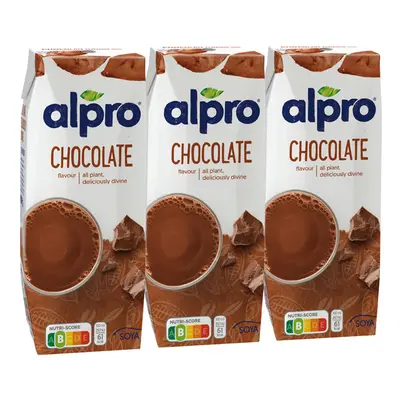 Bebida Alpro Soja Chocolate 3x250ml