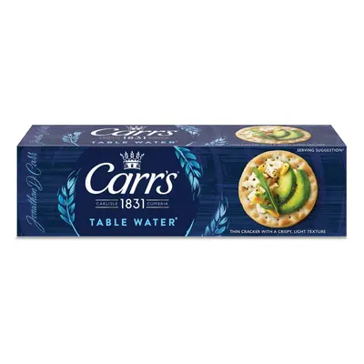 Bolacha Carr's Table Water 125g