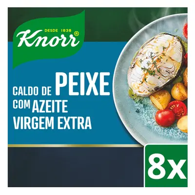 Caldo Peixe Knorr Azeite Gallo 8 Cubos