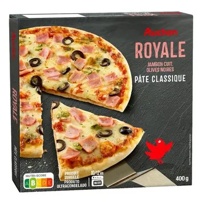 Pizza Cozedura Pedra Auchan Royale 400g