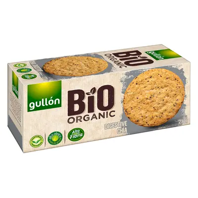 Bolacha Gullon Digestive Bio Chia 270g