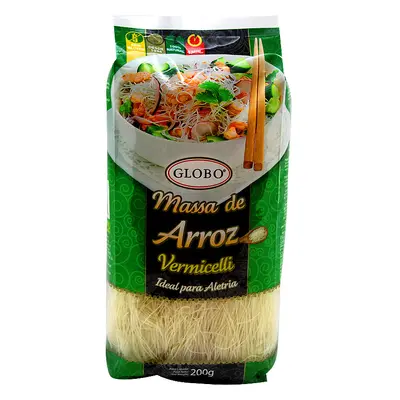 Massa Globo De Arroz Vermicelli 200g