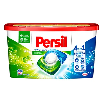 Detergente Roupa Máquina Cápsulas Persil Universal 40d