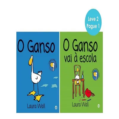 Livro Os Melhores Amigos - O Ganso E O Ganso Vai À Escola