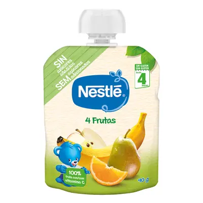 Pacotinho Fruta Nestlé 4 Frutas 90g