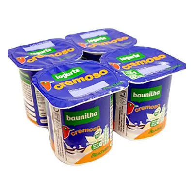 Iogurte Auchan Cremoso Baunilha 4x125g