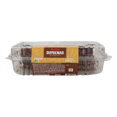 Supremas De Chocolate Auchan 250 G