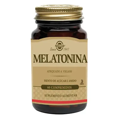 Suplemento Solgar Melatonina Plus 60comp