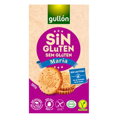 Bolacha Gullon Maria Integral Sem Glúten 360g