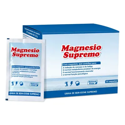 Suplemento Magnesio Supremo 32 Saquetas