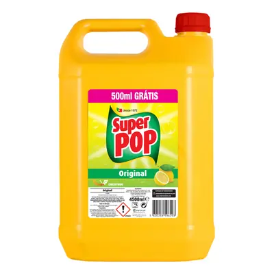 Detergente De Loiça Limão Super Pop 4 Lt +500ml