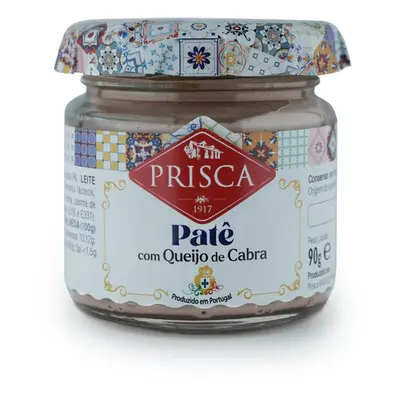 Patê Prisca Com Queijo Cabra 90g