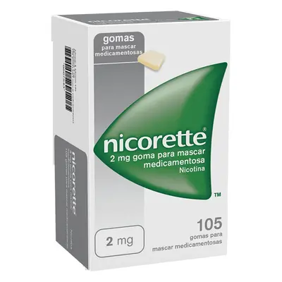 Gomas Nicorette 2mg 105un