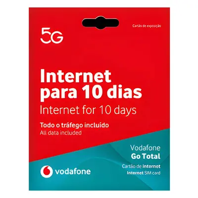 Cartão Vodafone Cartao Go 10d 115002130