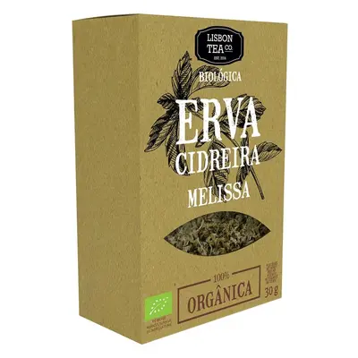 Infusão Lisbon Tea Co. Bio Erva Cidreira 30g