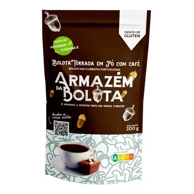 Infusão Bolota Fábrica Bolota Torrada Moida Com Café 200 G