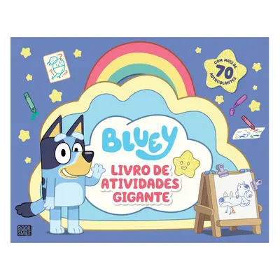 Livro Bluey De Atividades Gigante